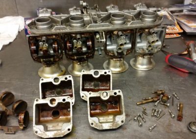 Carburettor overhaul